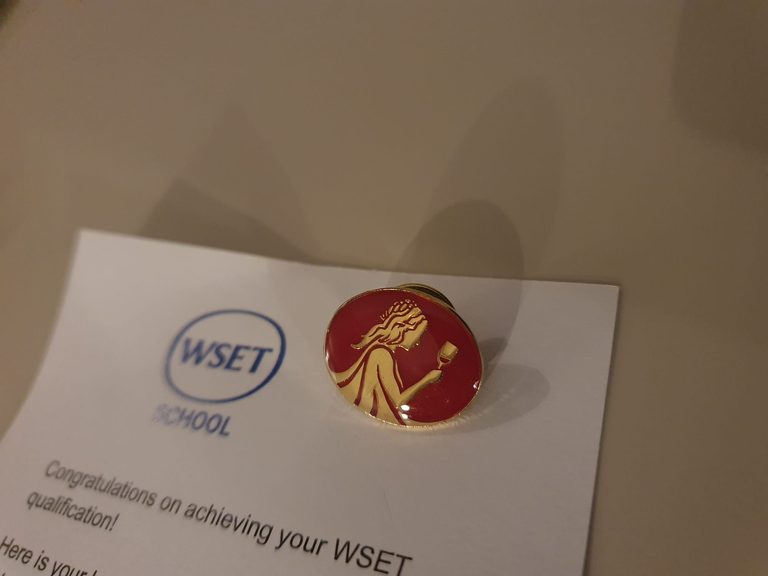 WSET Diploma pin