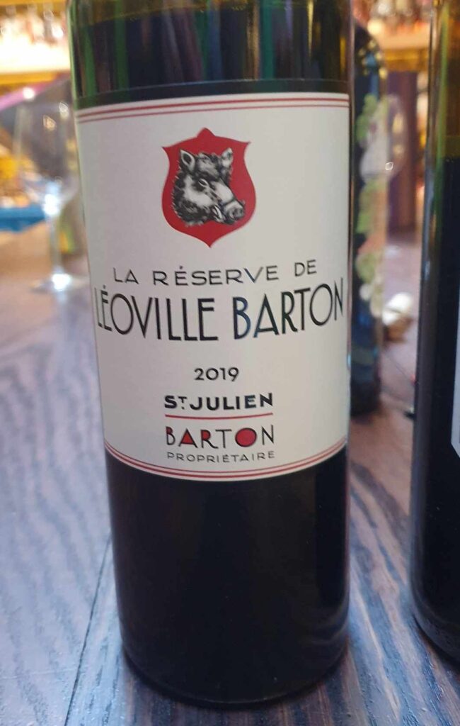 la reserve de Leoville Barton